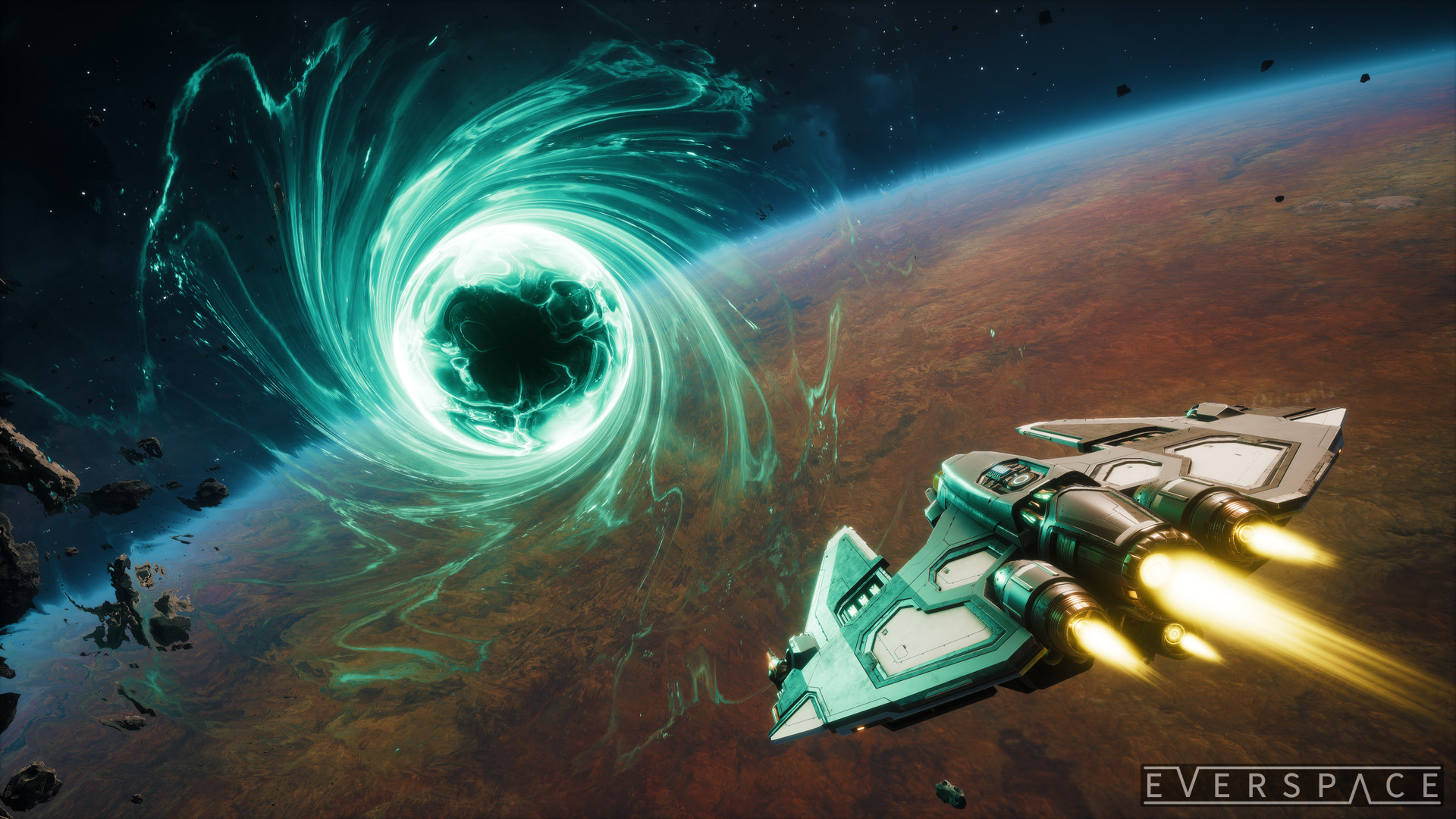 EVERSPACE™ – Encounters For Mac v1.3.5.36554 (32842) 单人太空射击游戏中文版