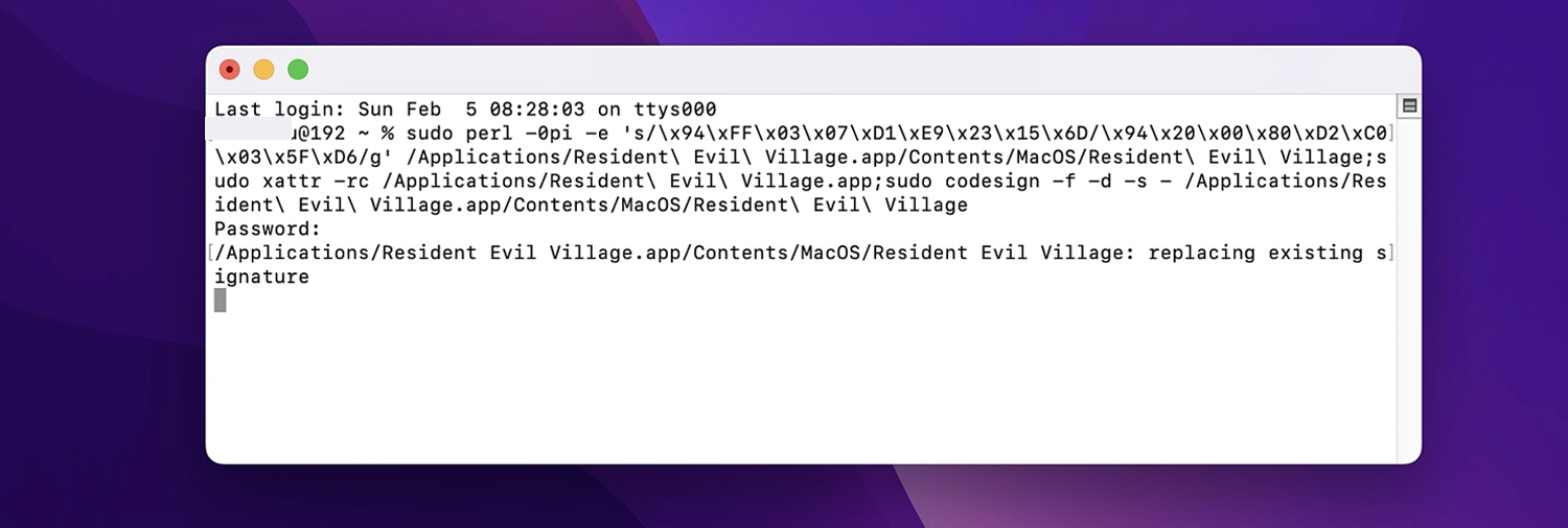 生化危机8 Resident Evil Village For Mac v1.1.0 中文版