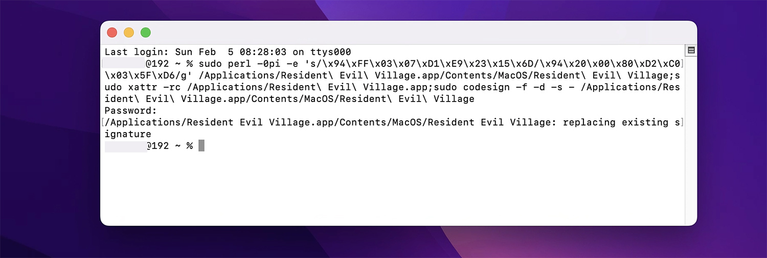 生化危机8 Resident Evil Village For Mac v1.1.0 中文版