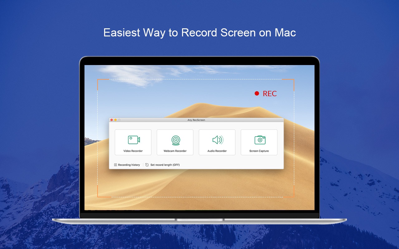 Any RecScreen For Mac v2.0.79 屏幕录像软件