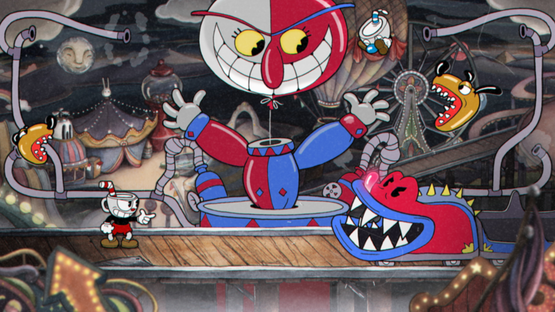 茶杯头 Cuphead For Mac v1.3.4 (58147) 冒险游戏中文版