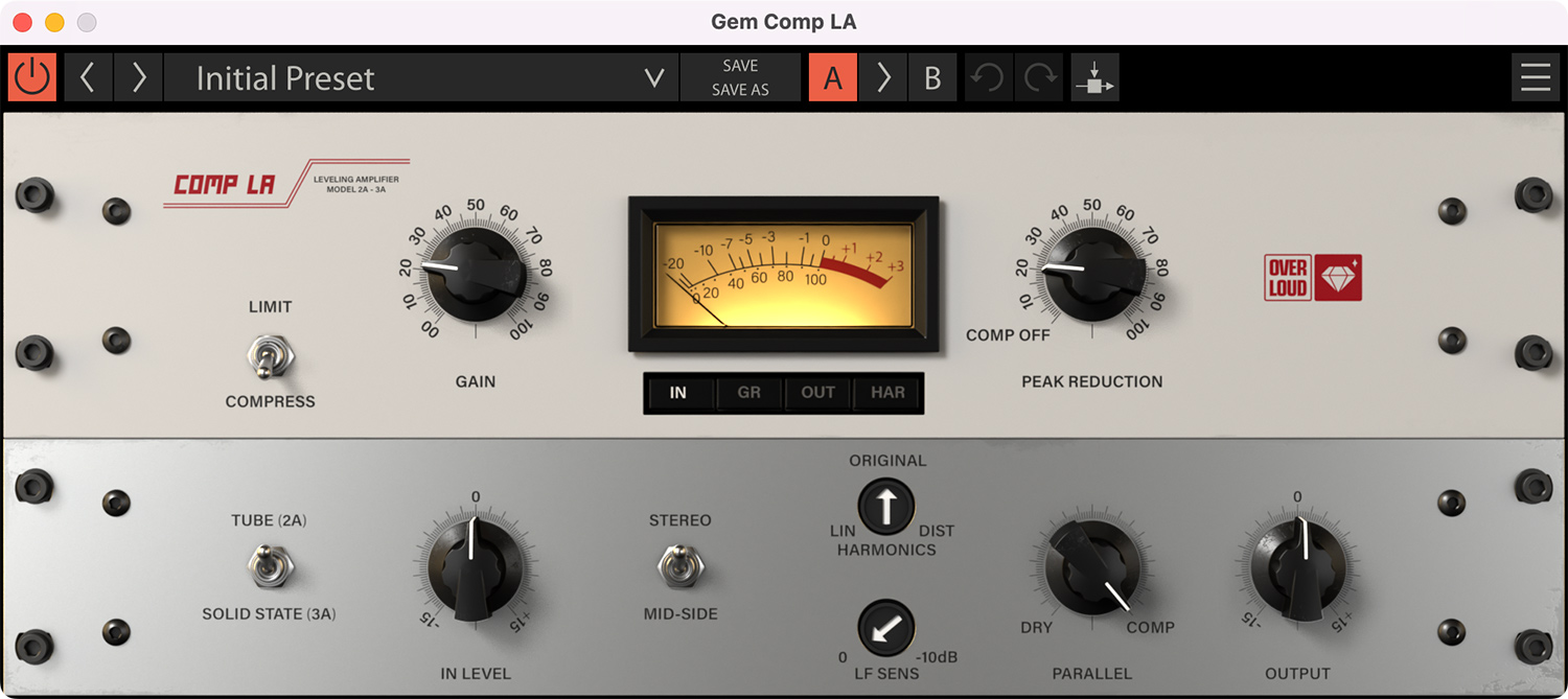 Overloud Comp LA For Mac v8.2022 插件