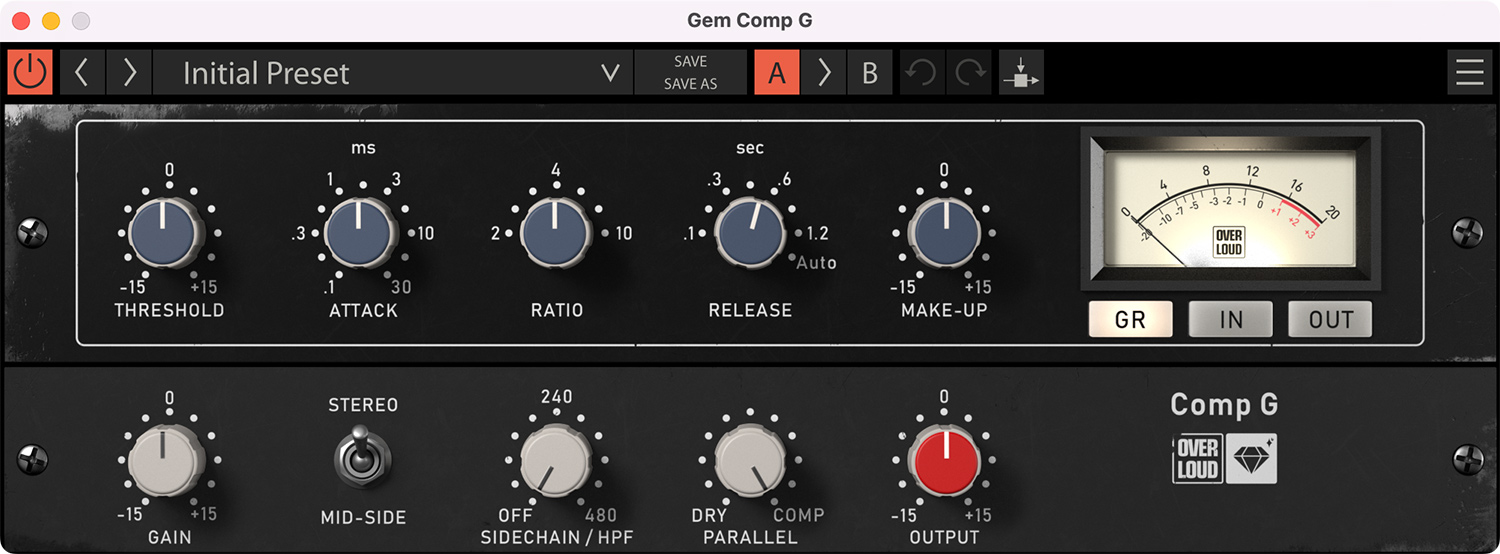 Overloud Gem Comp G For Mac v8.2022 插件