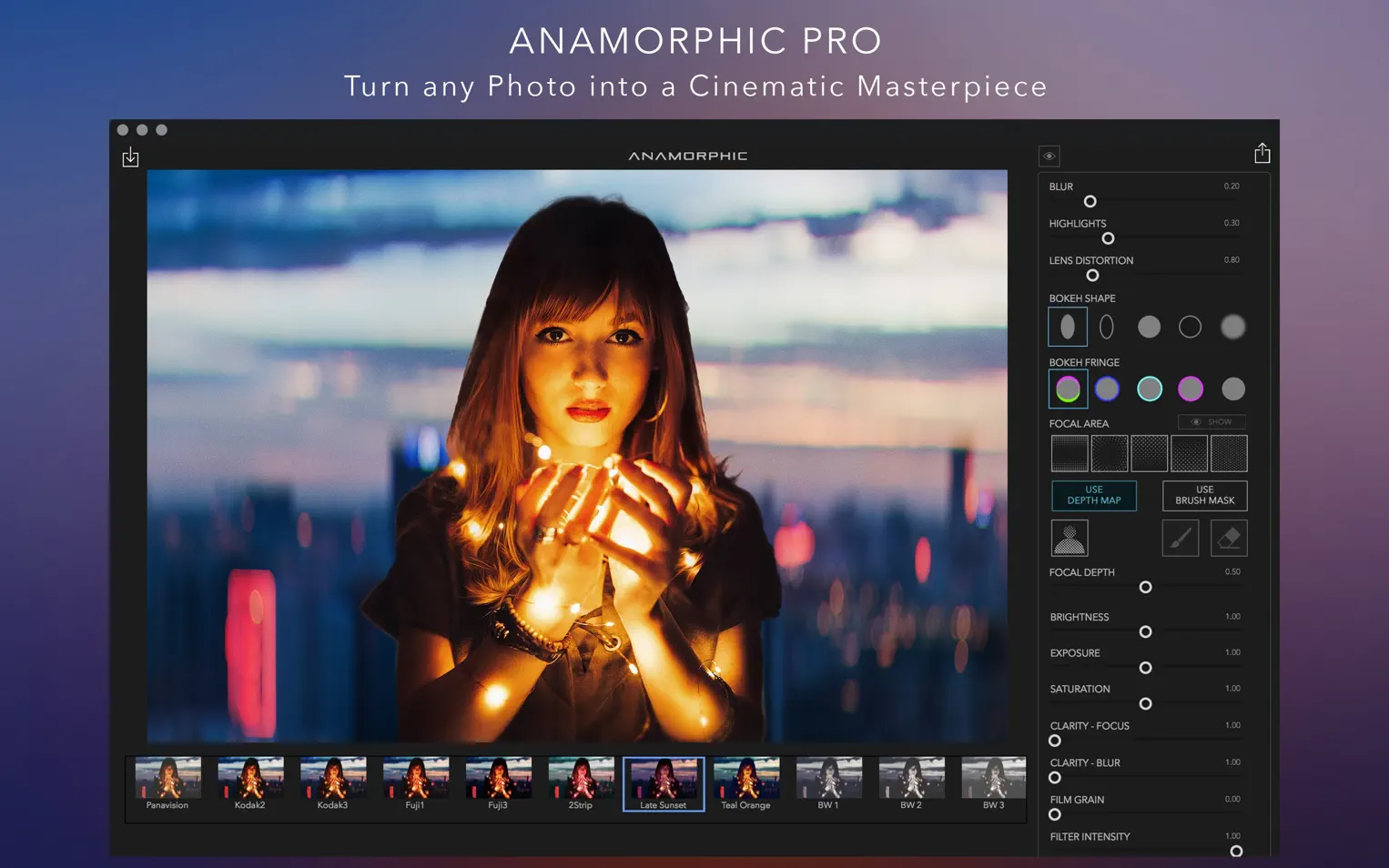 Anamorphic Pro For Mac v2.6 制作电影风格照片软件