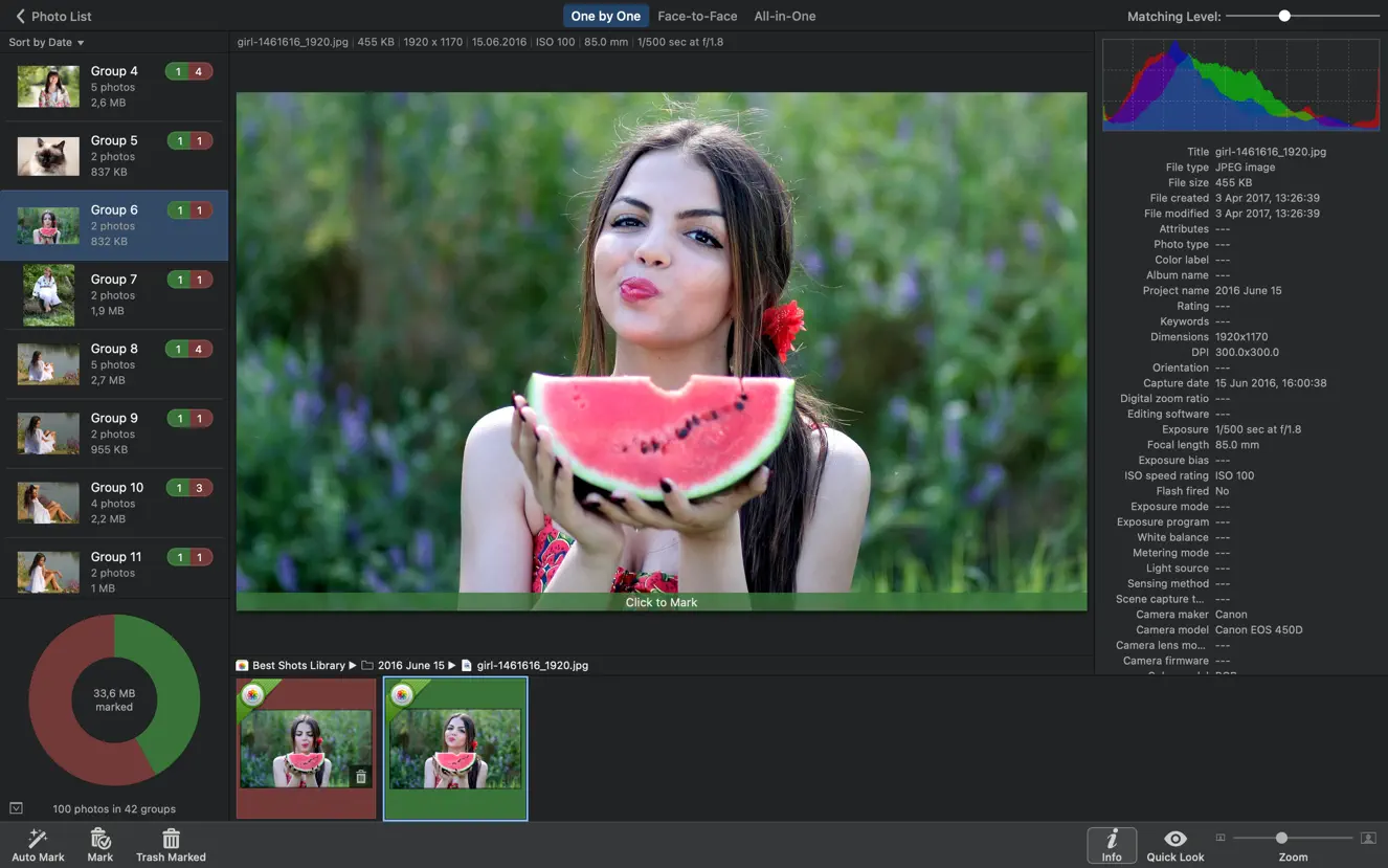 PhotoSweeper X For Mac v4.6.0 重复照片查找软件