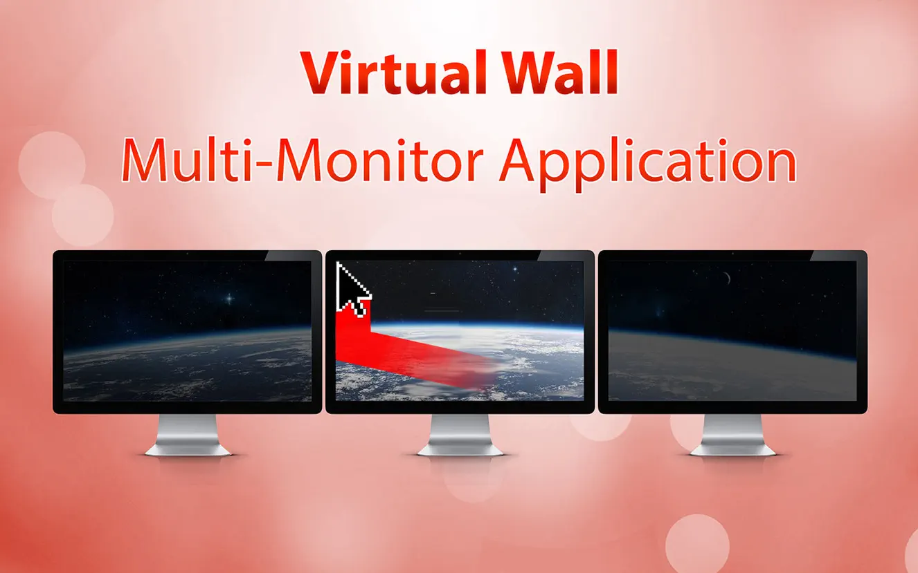 VirtualWall For Mac v2.2 将鼠标光标限制在一台显示器上