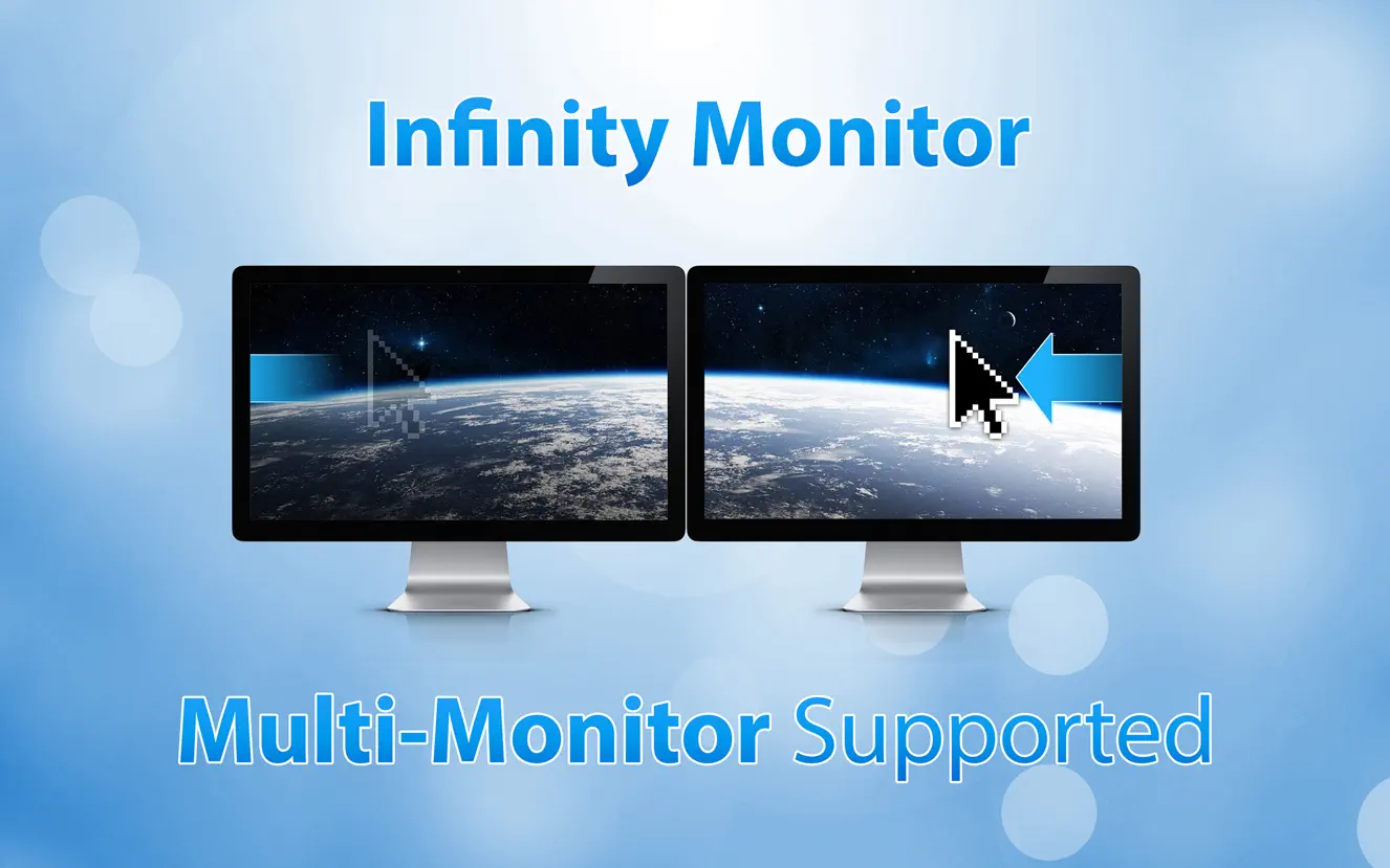 Infinity Monitor For Mac v4.1 显示屏无限制移动鼠标