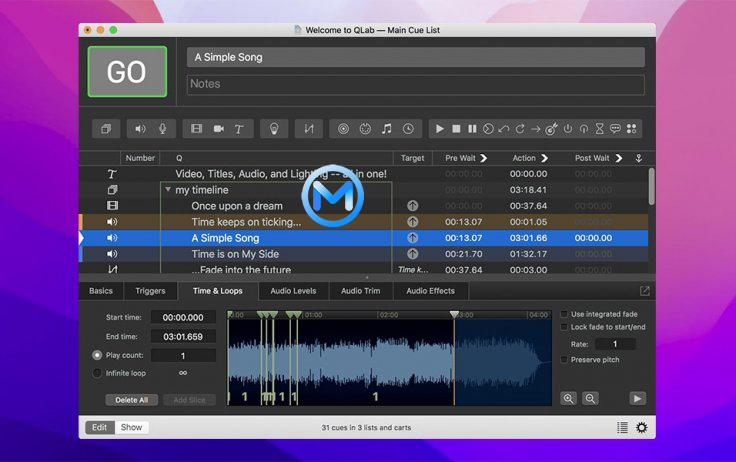 QLab Pro For Mac v4.7 设计和管理多媒体表演