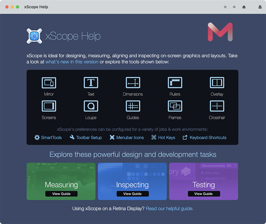 xScope for Mac v4.6 屏幕图形测量工具