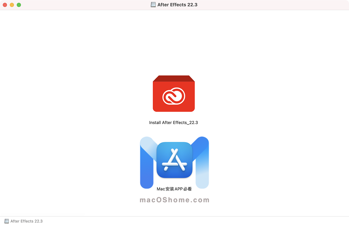 Adobe After Effects 2022 For Mac v22.3 AE中文版支持M1