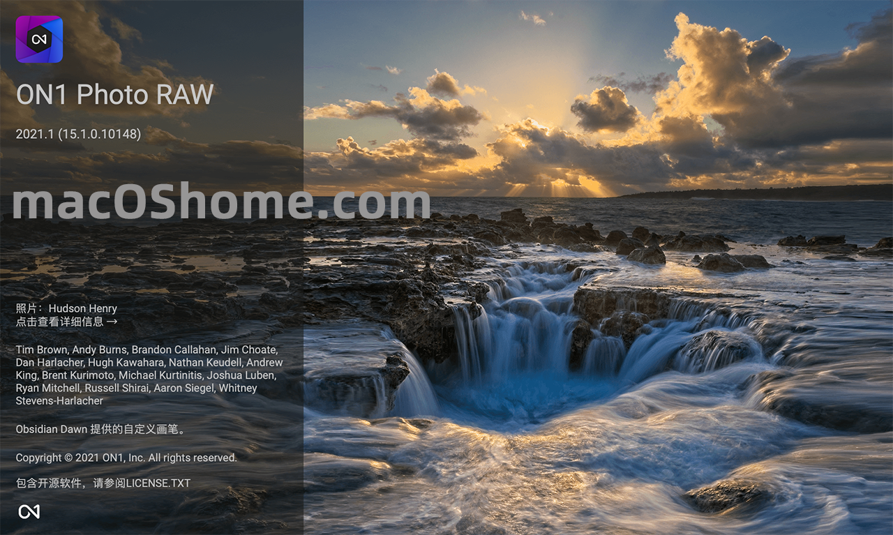 ON1 Photo RAW 2021.1 for Mac v15.1.0 RAW图像处理软件