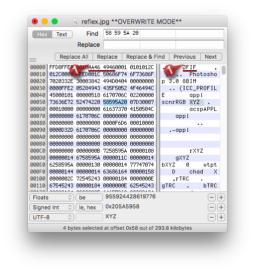 Hex Fiend For Mac 2.13.1 macOS轻量级完美的十六进制编辑软件