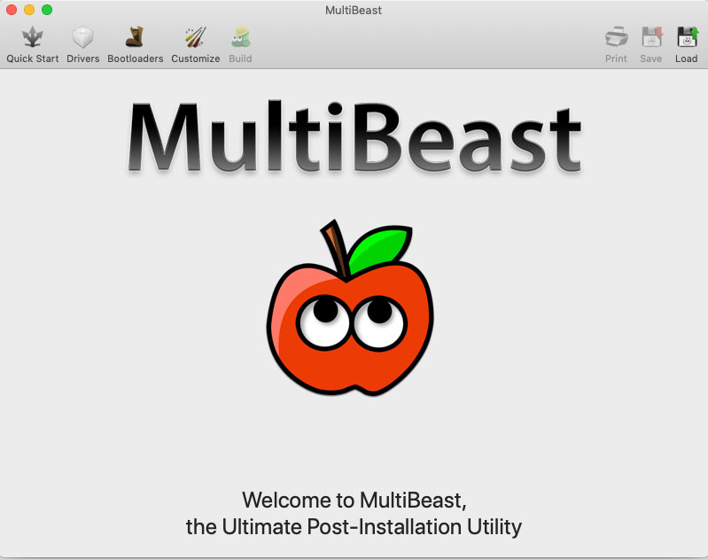 MultiBeast 10.4.0 黑苹果驱动安装程序