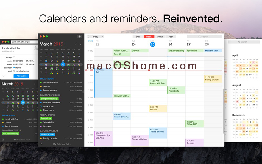 Fantastical 2.5.10 for Mac 中文版